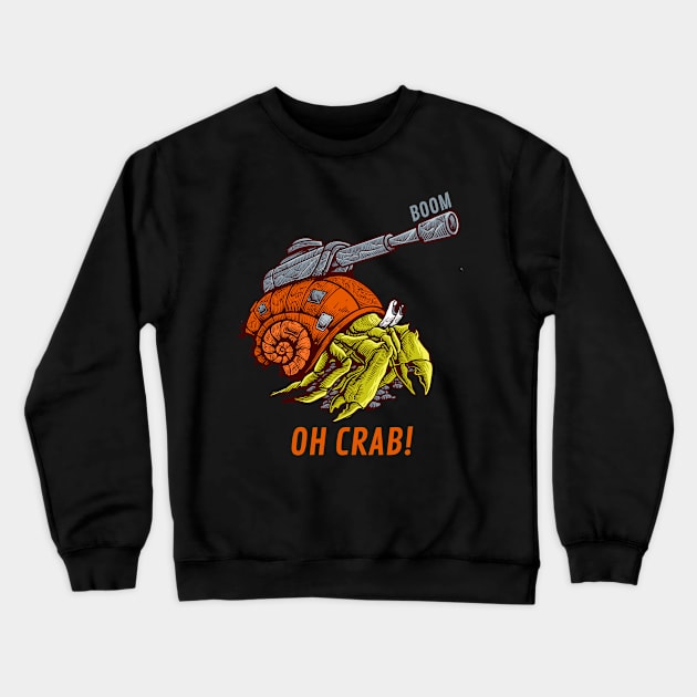 Oh Crab Crewneck Sweatshirt by AttireCafe